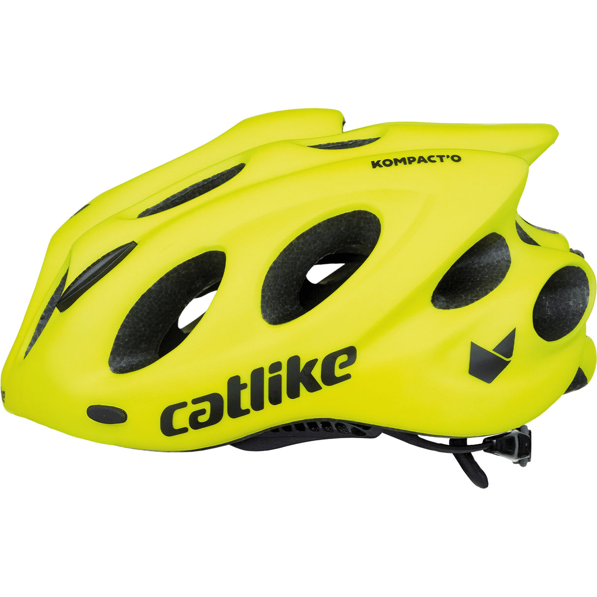 Katzenartiger Urban-Helm kompakt Größe M 55-58cm gelb matt