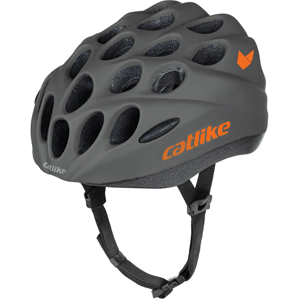 Katzenartiger Kinderhelm Kätzchen Größe S 52-55cm grau