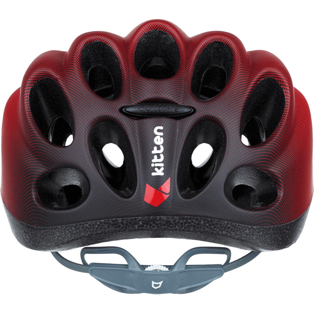Katzenartiger Kinderhelm Kätzchen Größe S 52-55cm rot