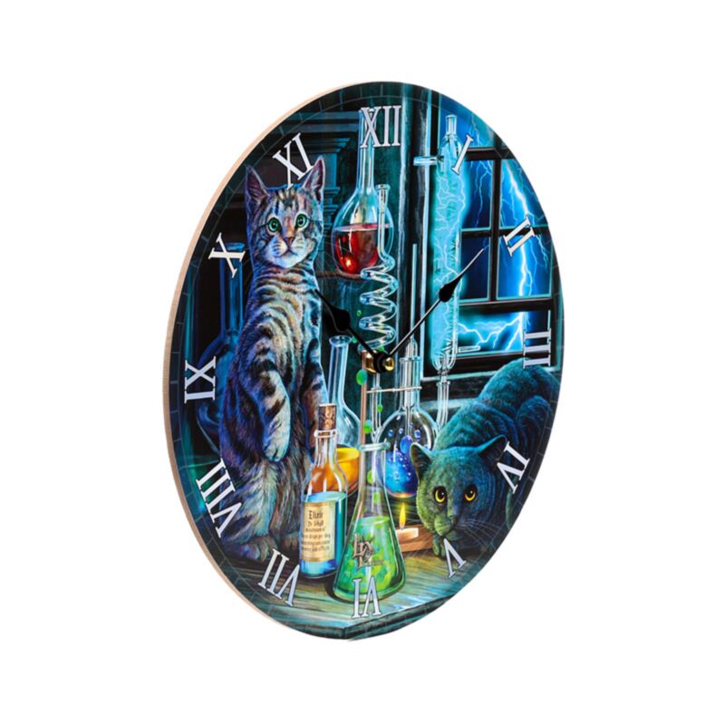 Lisa Parker Jekyll Hyde Cats bedruckte Uhr