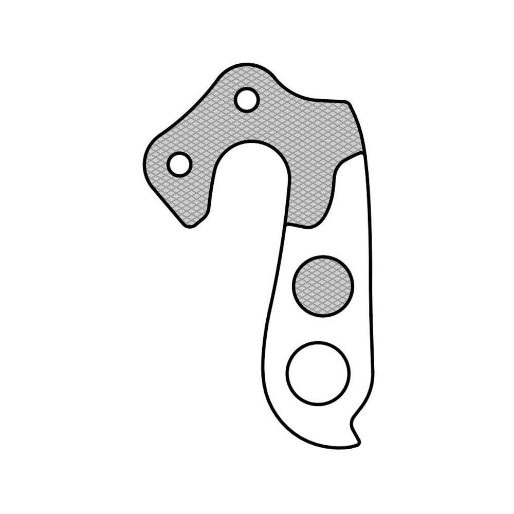 Umwerfer der Unionurpad GH-219 Haibike, Bergamont