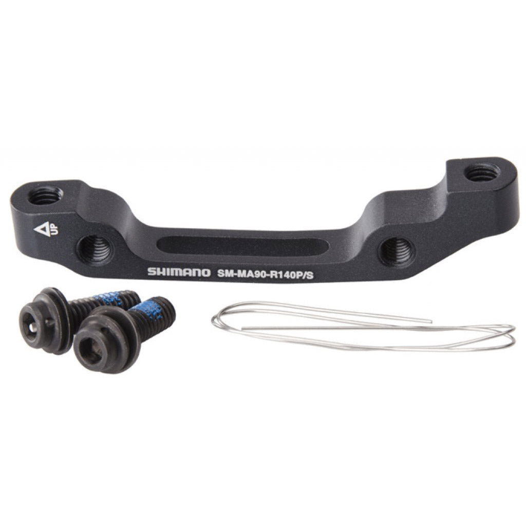 Shimano-Halterung anpassen. Scheibenbremse vorne ismma90f160ps