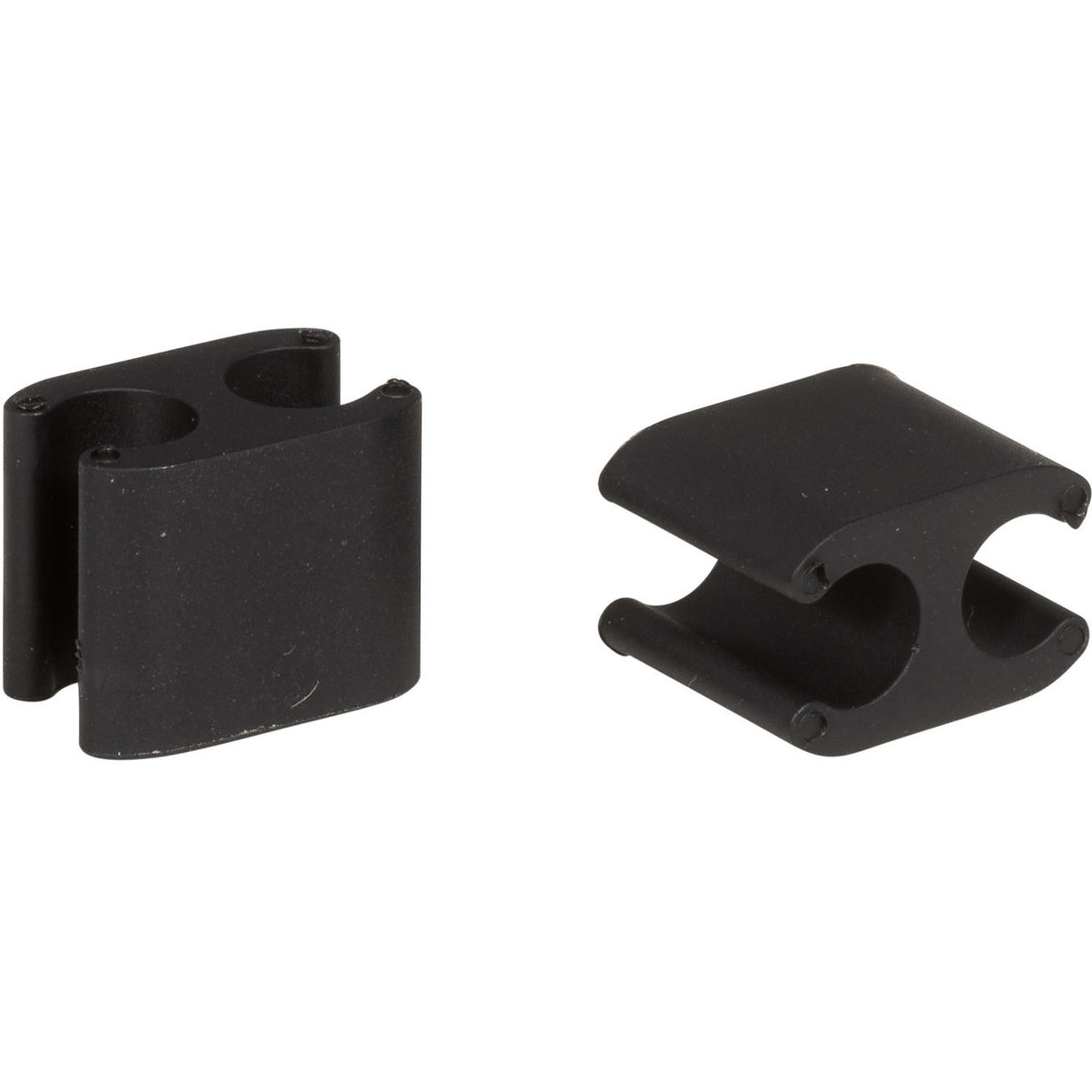 ELVEDES -Kabelclips Duo Black 5+2,5 mm (TUE2) (x10) CP2020101