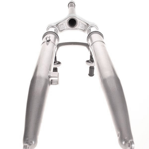 Fork widerstandsfähig 28 Zoll Hybrid 1 Zoll Silber