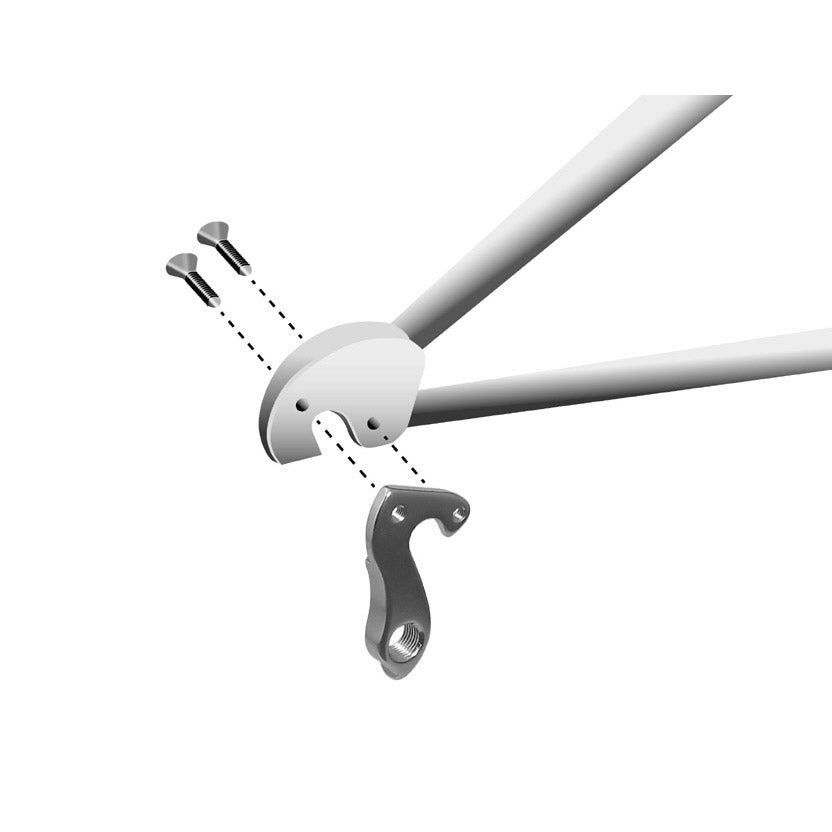 Union Maeilleurpad GH-058 mit Schraubenset M4x0.7