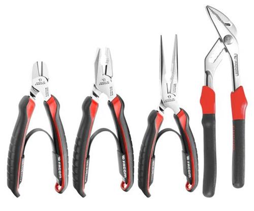 FACOM cpe.a1 Zangensatz | ergonomische Griffe | 4-teilig - cpe.a1pb