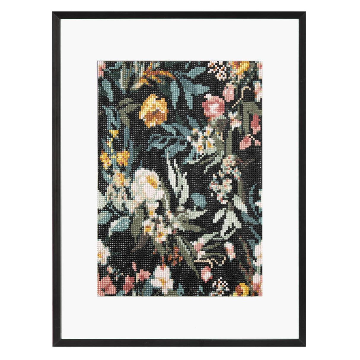 Craft id diamond painting flowers, 30x40cm