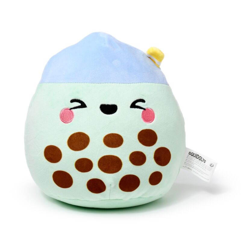 Plüsch-Squidglys-Feinschmecker-Mals-Matcha-De-Bubble-Tea