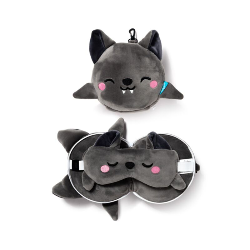Relaxeazzz Dexter The Bat Adoramals Reisekissen-Schlafmaske