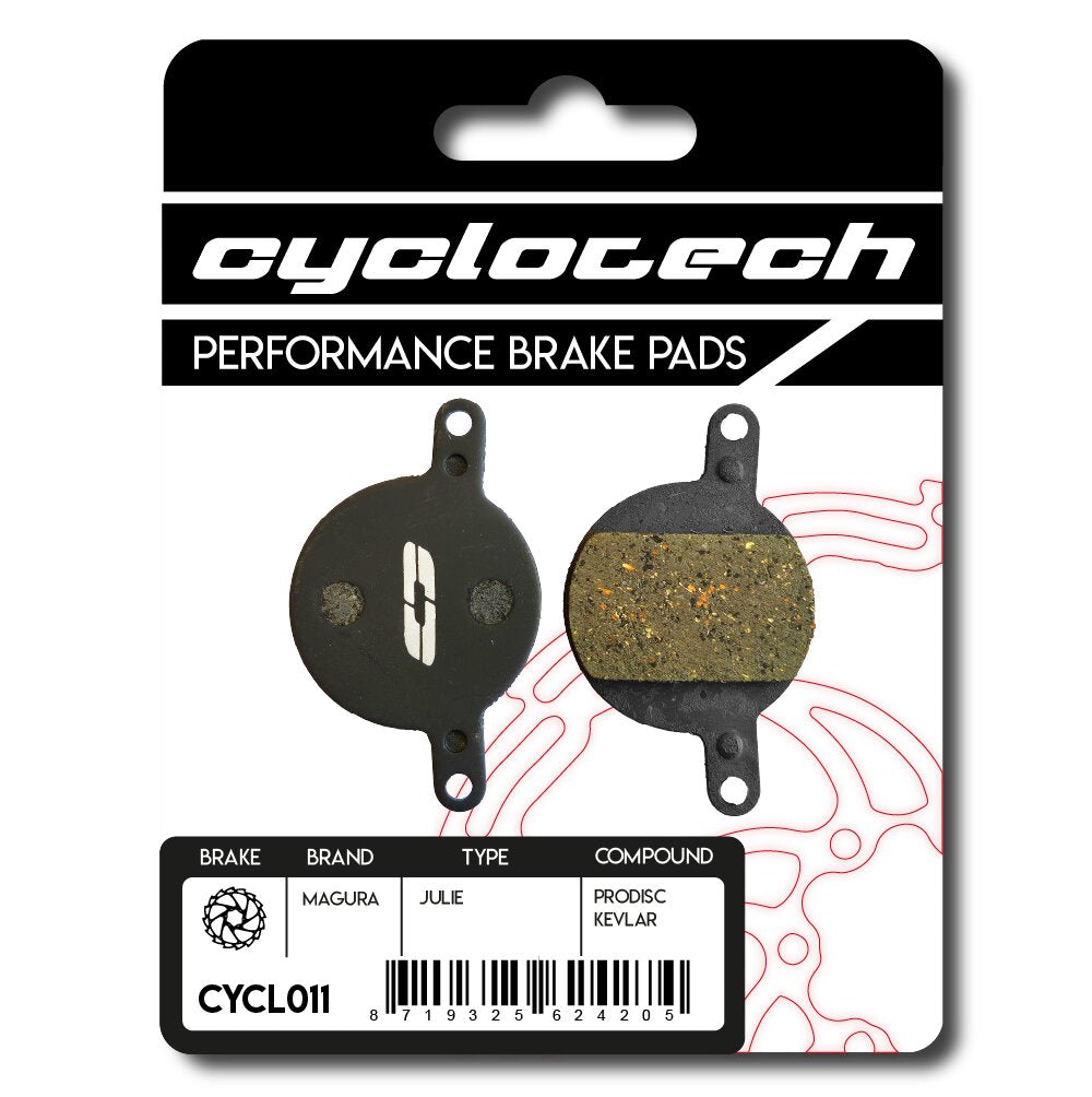 Cyclo tech schijfremblok prodisc kevlar magura julie