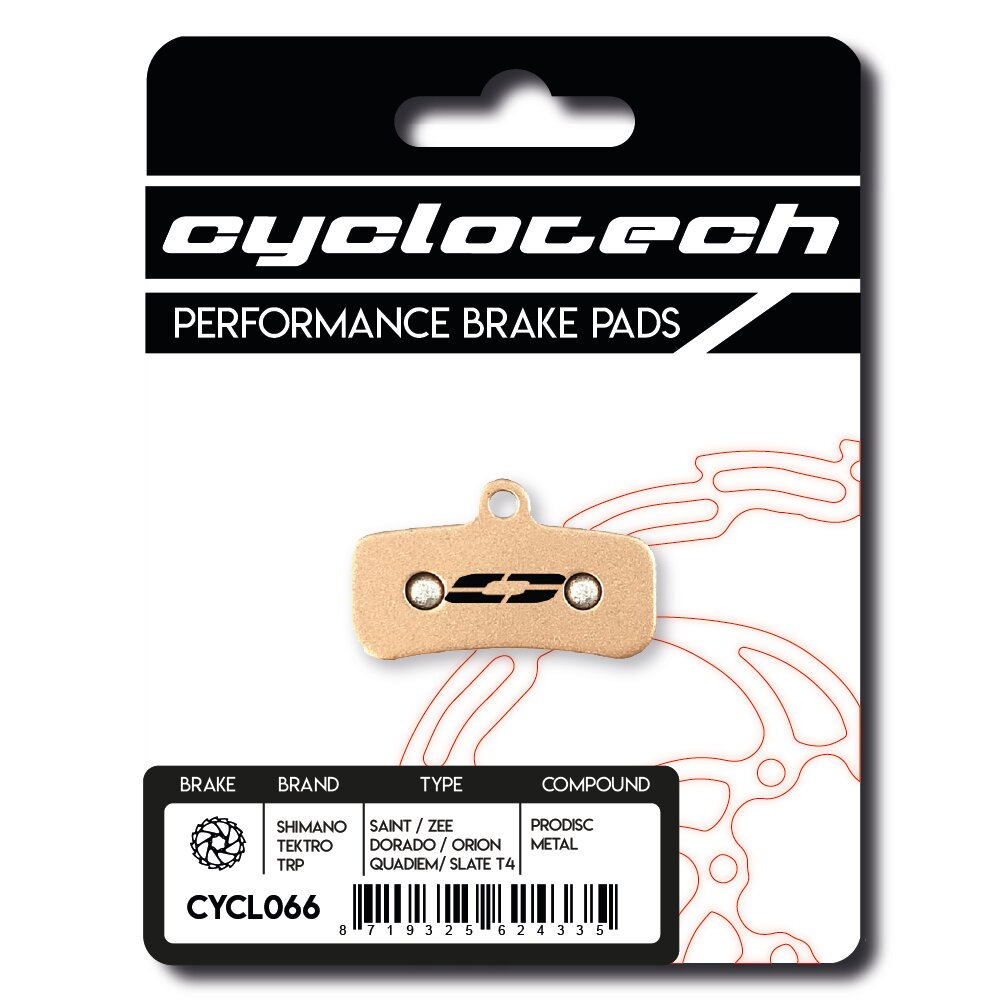 Cyclo tech schijfremblok prodisc metal shimano saint