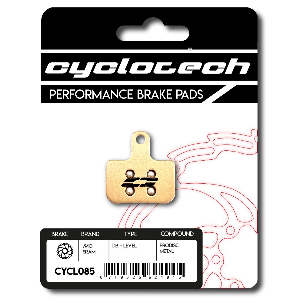 Cyclo tech schijfremblok prodisc metal sram level