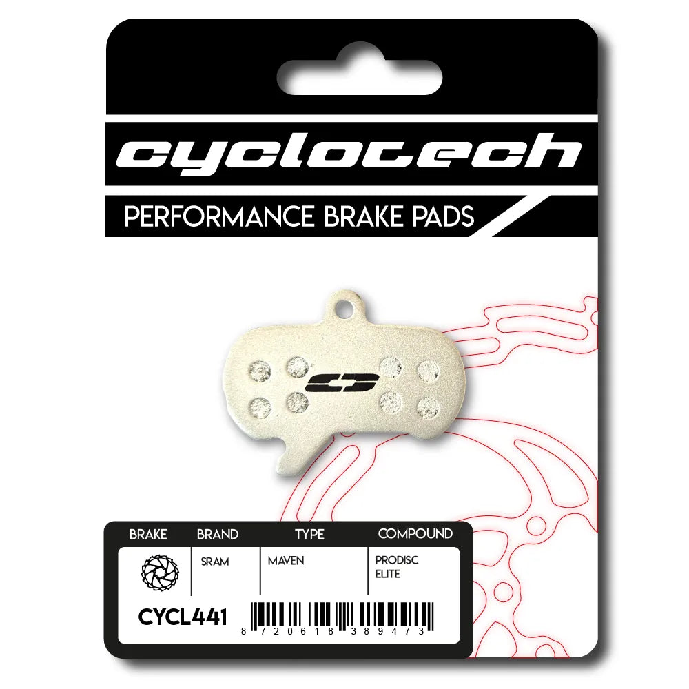 Cyclo tech schijfremblok prodisc elite sram maven