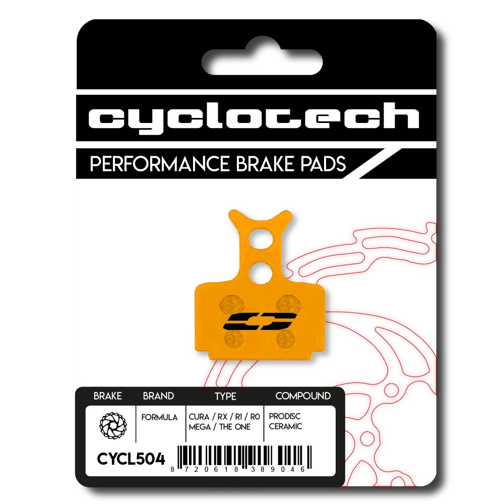 Cyclo tech schijfremblok prodisc ceramic formula cura
