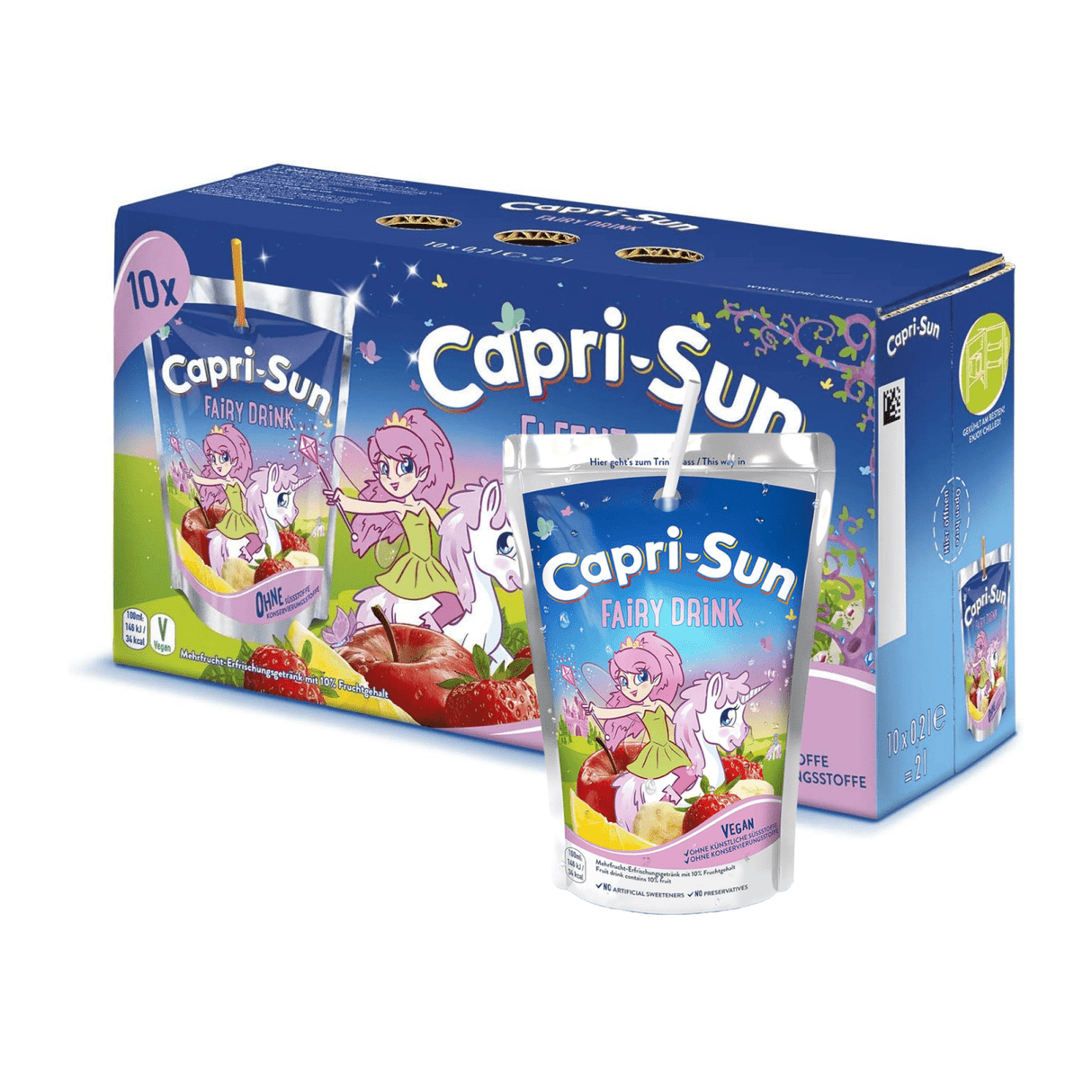 Capri-Sun Fairy Getränkebeutel (40x 200ml)