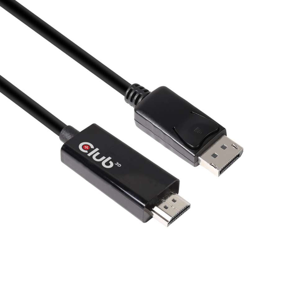Club 3D DisplayPort 1.4> HDMI 2.0b aktiv