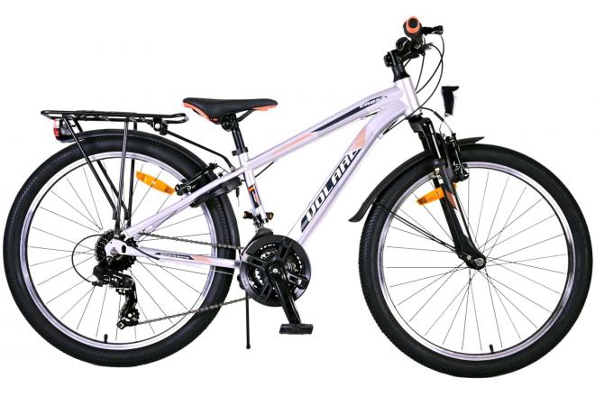 Volare Cross Children's Bike Boys 24 Zoll Silber 18 Gänge zwei Handbremsen