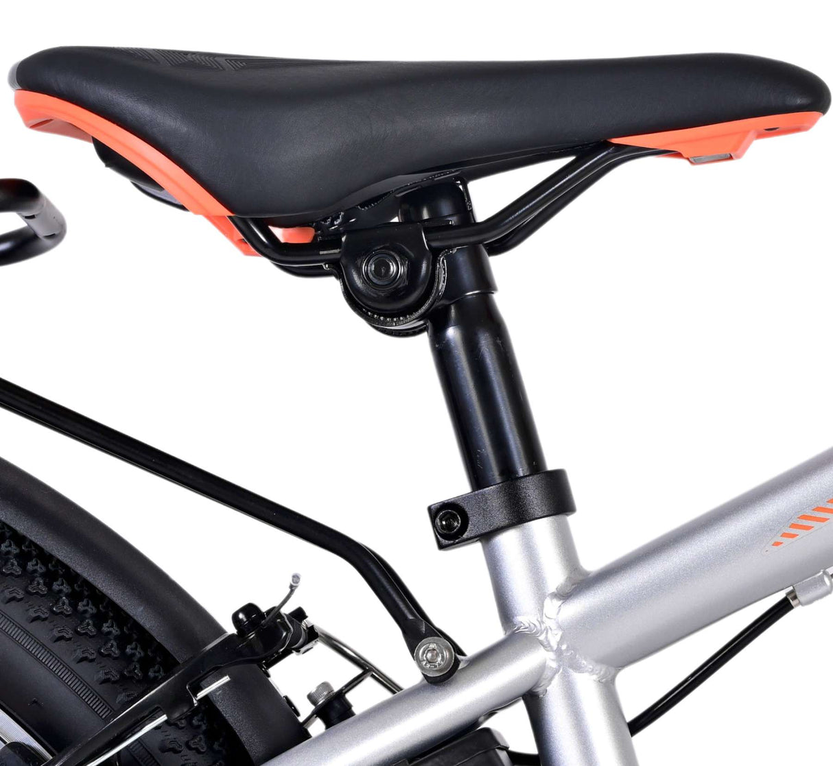 Volare Cross Children's Bike Boys 24 Zoll Silber 18 Gänge zwei Handbremsen