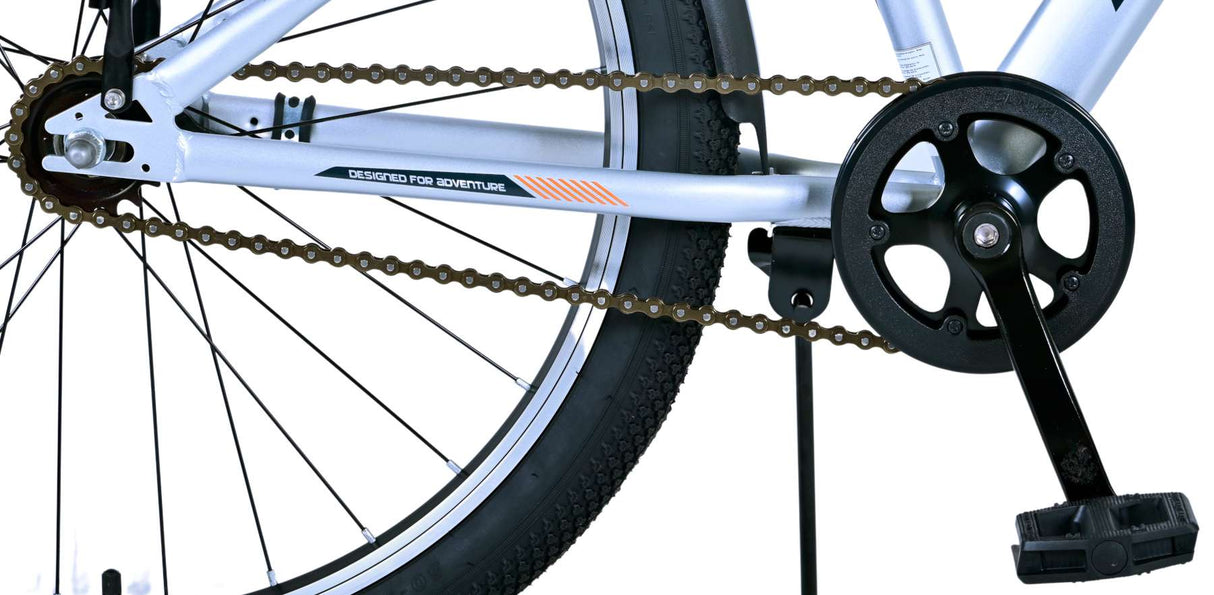 Volare Cross Children's Bike Boys 24 Zoll Silber