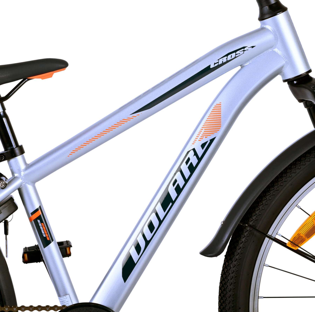 Volare Cross Children's Bike Boys 24 Zoll Silber