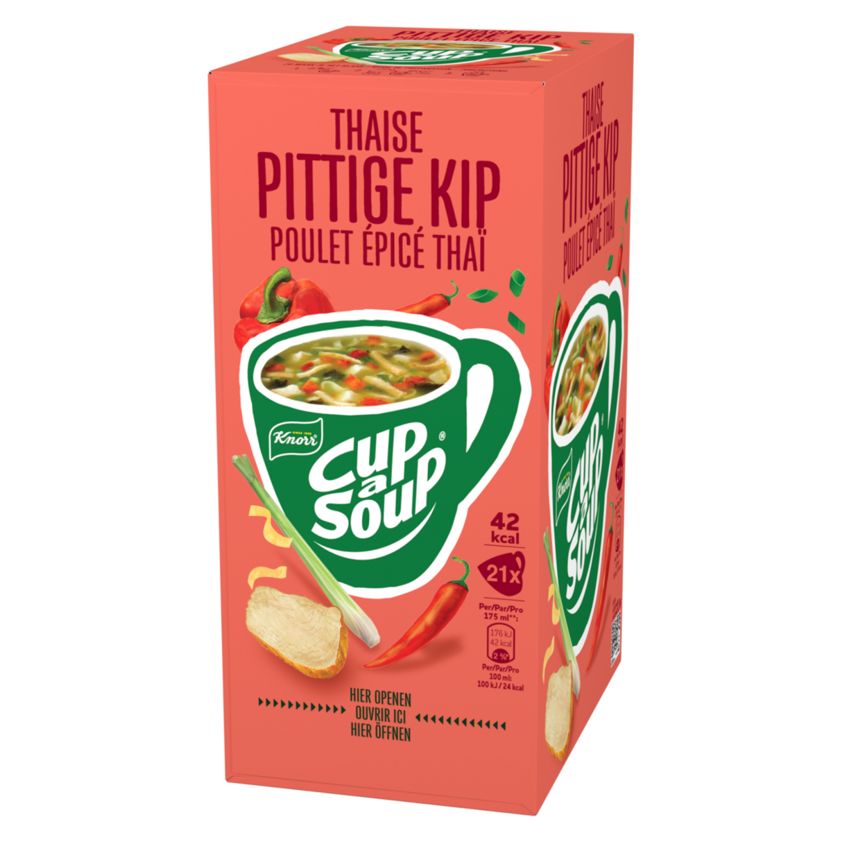 Cup-a-Suppe Knorr Thai Spicy Chicken (21x 175 ml)