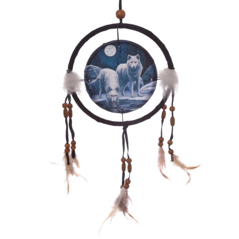 Lisa Parker Winterwolf-Traumfänger 16 cm