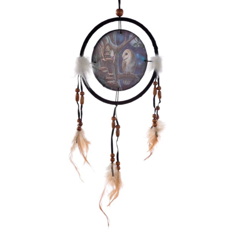 Lisa Parker Märchen Eule Fee Traumfänger 16cm