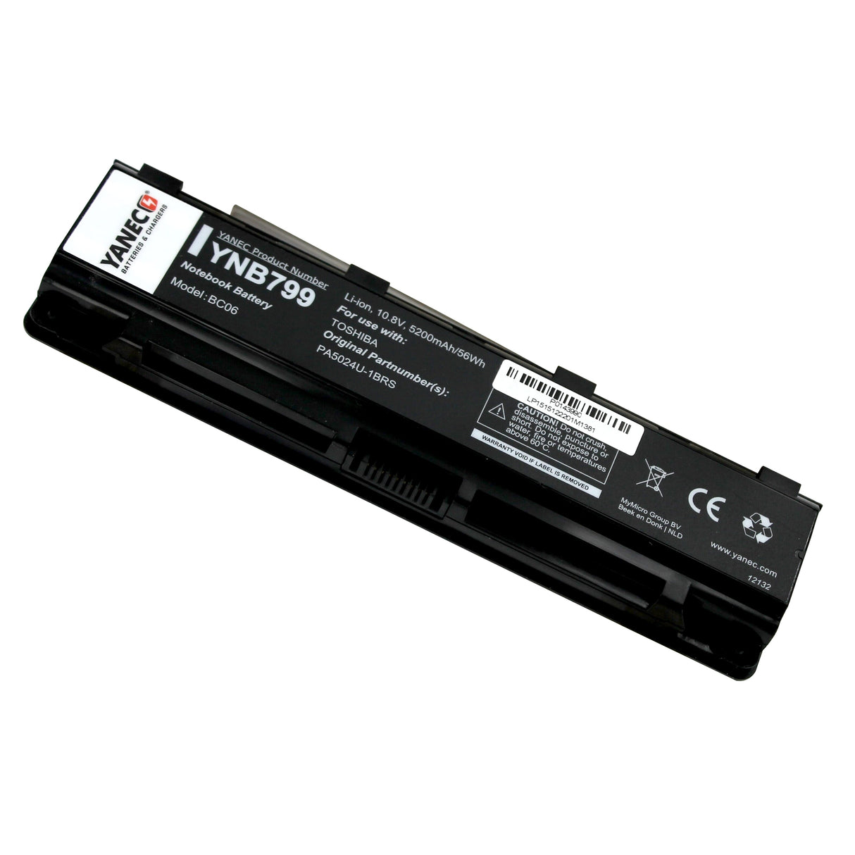 Yanec Laptop -Batterie 5200mah