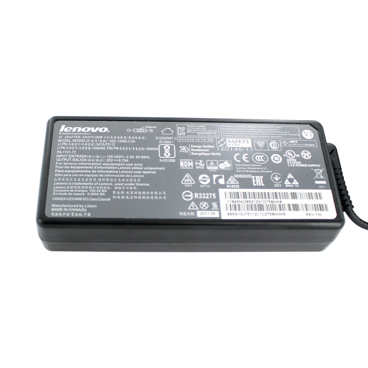 Lenovo -Laptop -AC -Adapter 135W