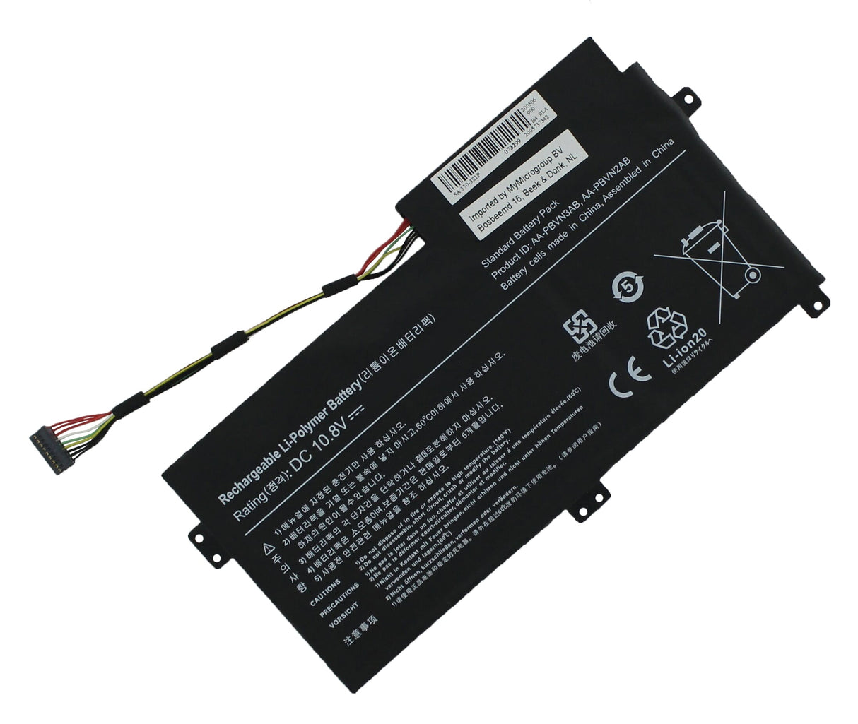 Ersatz -Laptop -Akku 3950mah