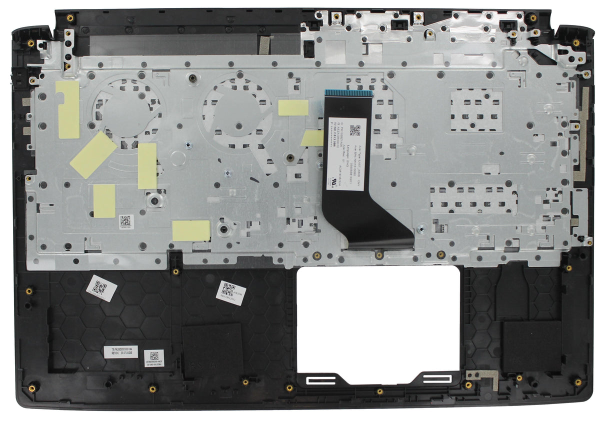 Ty Acer Laptop-Tastatur Qwer US + obere Abdeckung – Schwarz