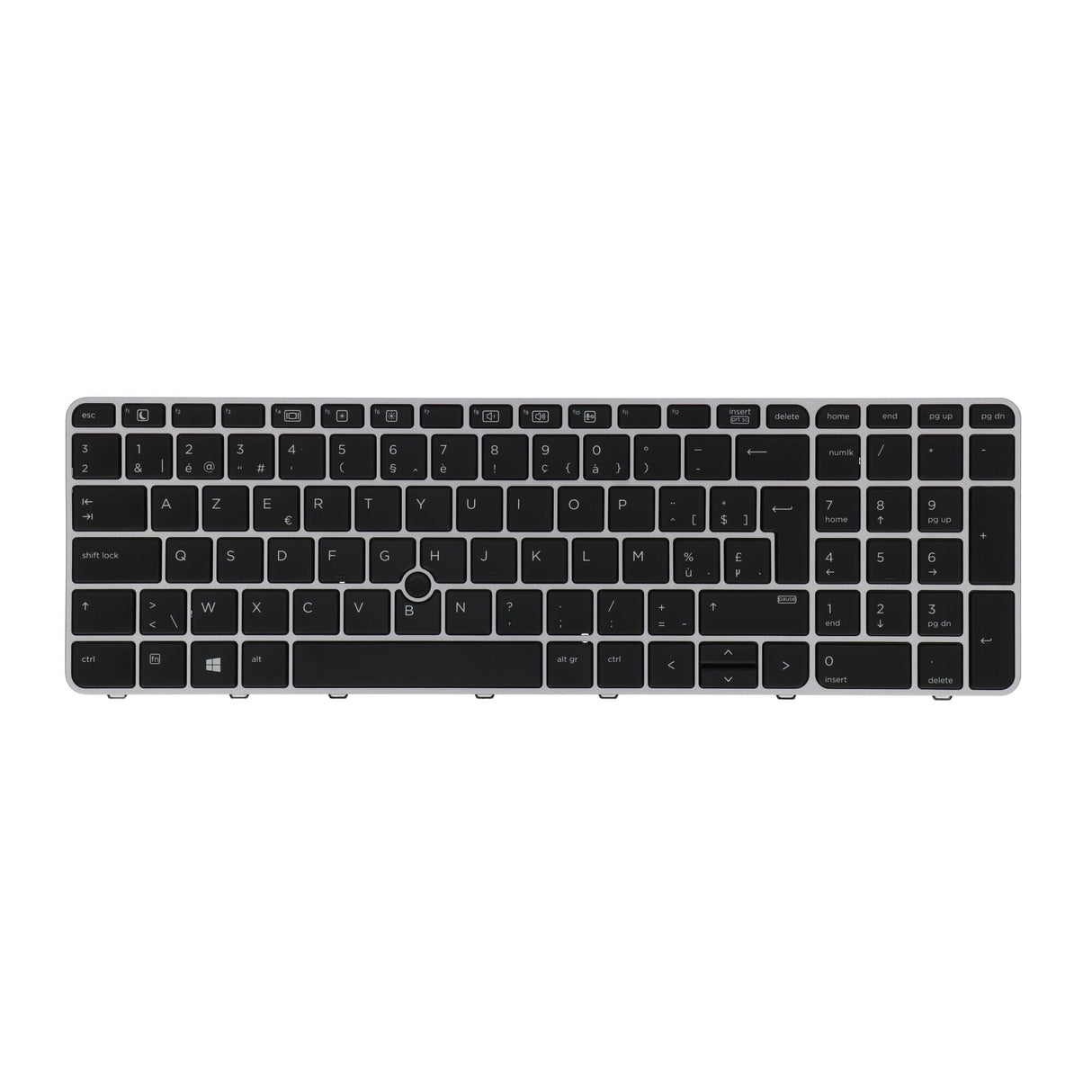 HP -Laptop -Tastatur Aery BE + Trackpoint