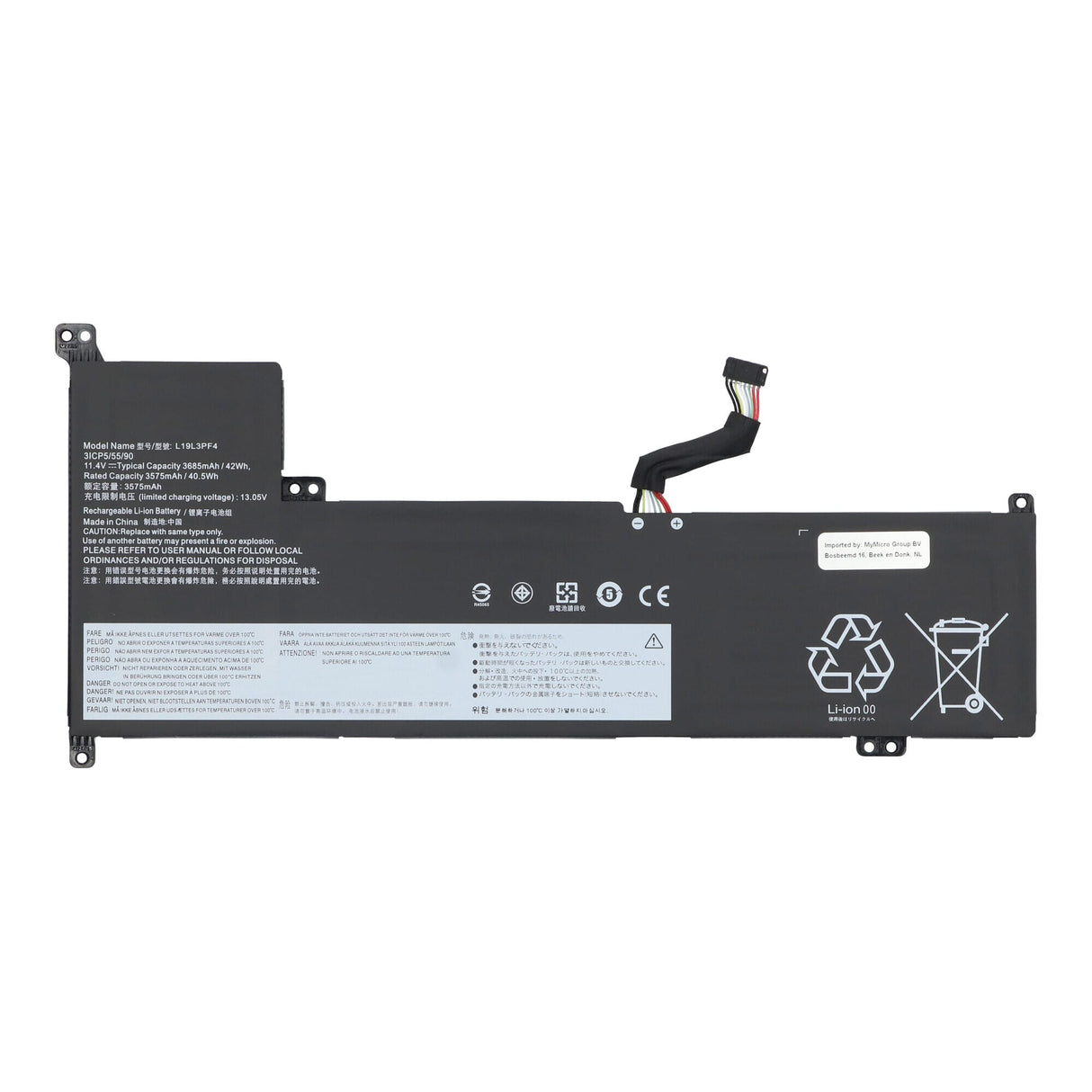 Lenovo Laptop-Akku 3600 mAh