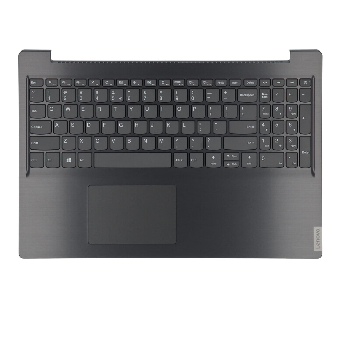 Lenovo Laptop -Tastatur QWERTY Us + Top Cover - Schwarz