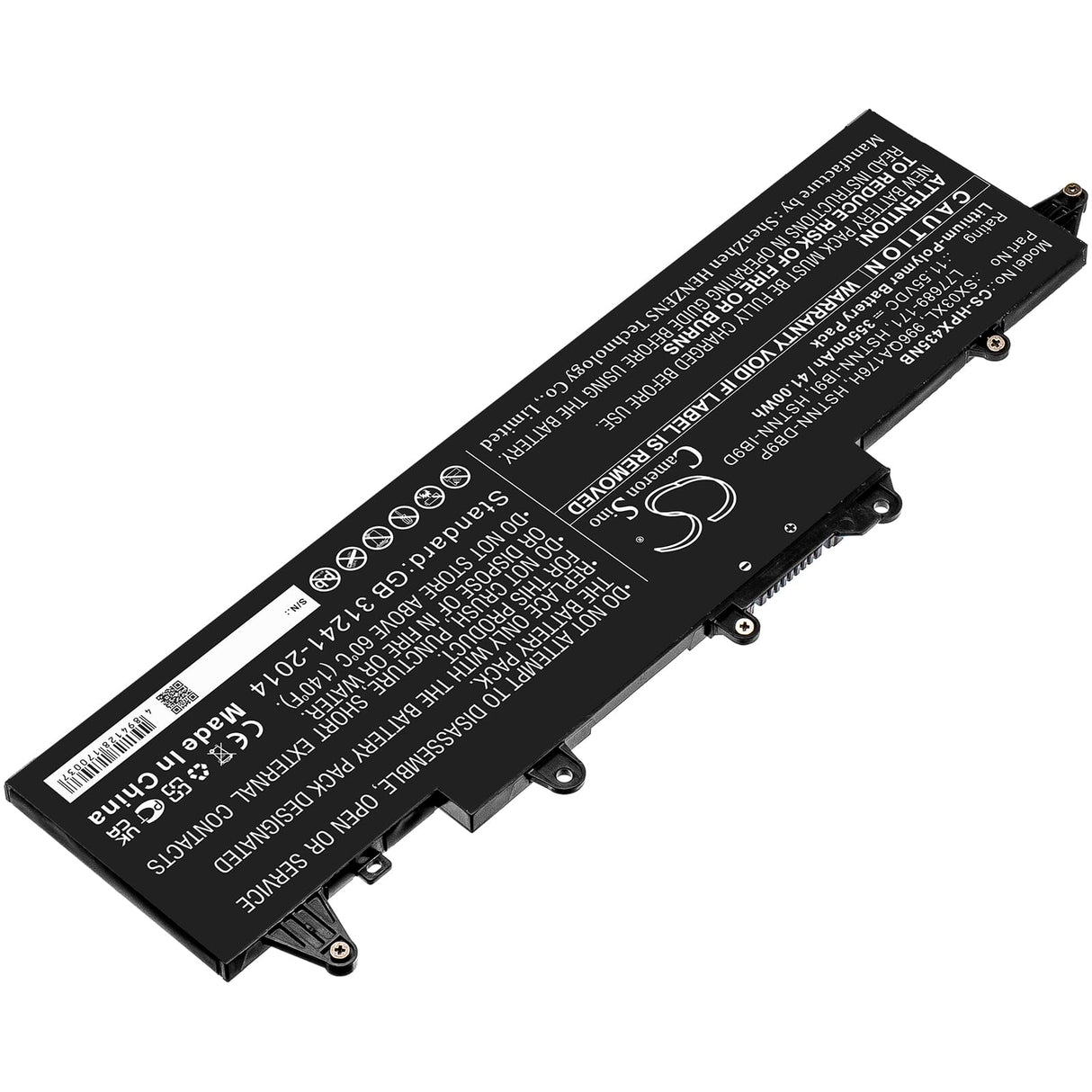 Ersatz-Laptop-Akku 3550 mAh