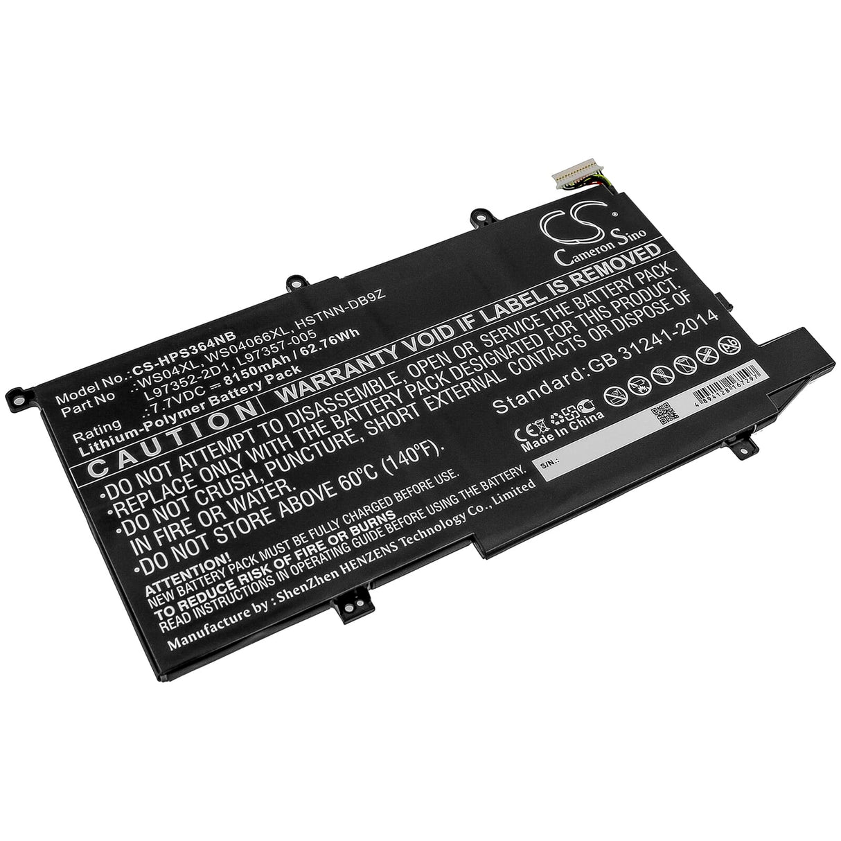 Ersatzteile Laptop -Akku 8150mah