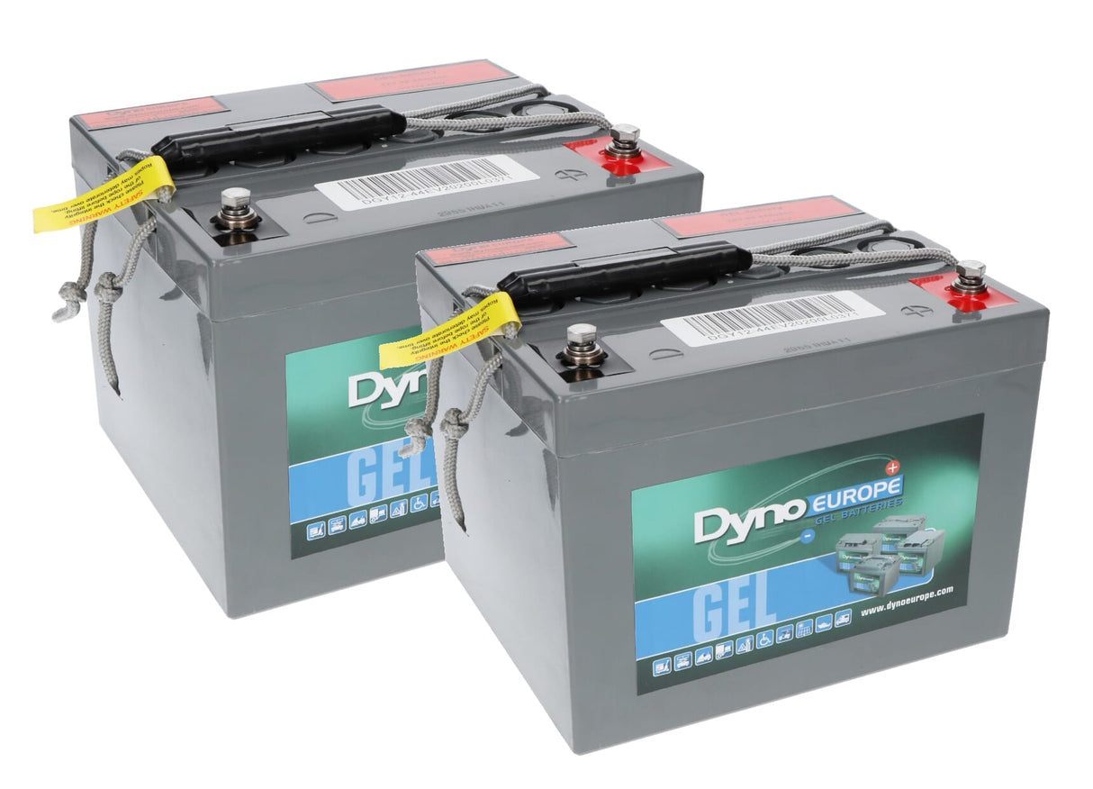 Dyno-Gelbatterie 12V 44Ah Ersatzset (exkl. Kabel)