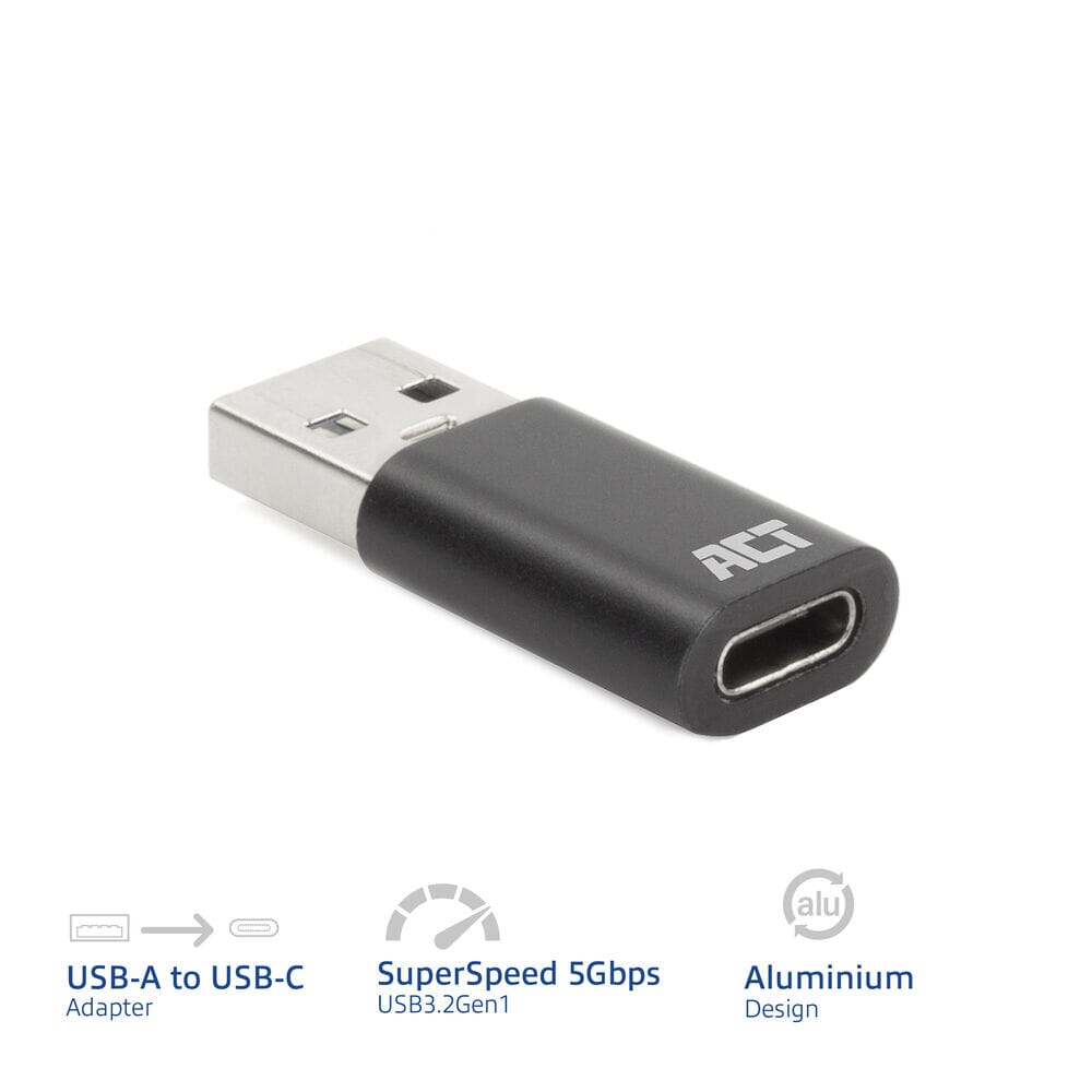 Act USB-A-Stecker auf USB-C-Buchse-Adapter