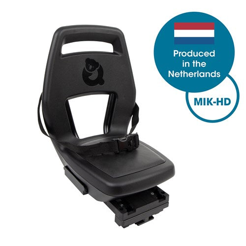 Widek b.v. Qibbel Rücksitz Junior Mik HD schwarz komplett Q350
