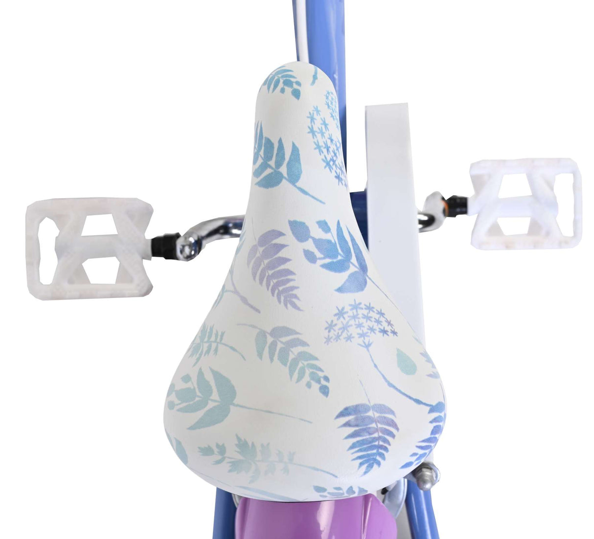 Disney Die Eiskönigin Disney Frozen 2 Kinderfahrrad – Mädchen – 12 Zoll – Blau Lila – Zwei Handbremsen
