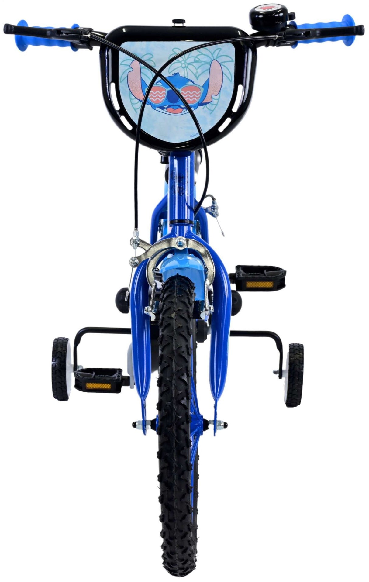 Stichstitch Kinderfiets Jongens 16 Zoll Blauw Twee Handremmen
