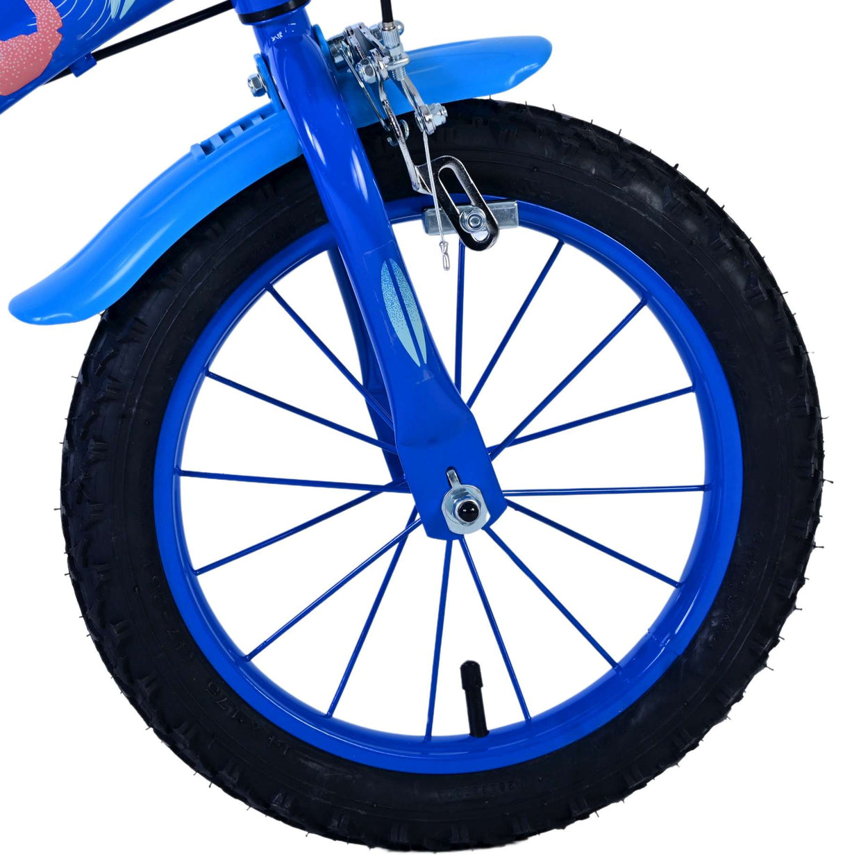 Stichstichstich Kinderrad Jungen 14 Zoll blau zwei Handbremsen