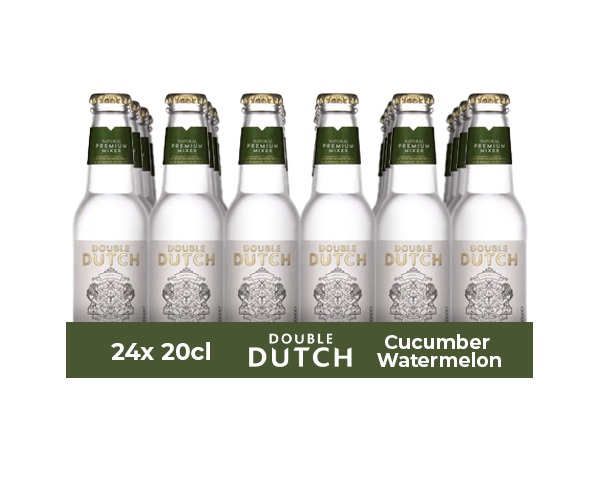 Double dutch cucumber watermelon flesje (24x20cl)