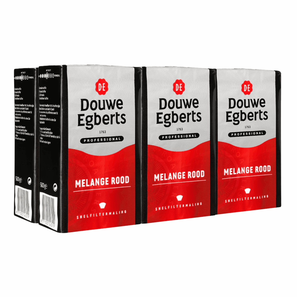 Douwe Egberts Melange-Rot-Schnellfilter (6x 500gr)