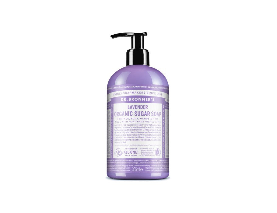 Dr. Bronner's Seifenpumpe - Lavendel - 355 ml