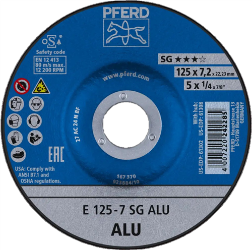 Pferd ABS Aluminium A24 230-7 | 10 Stück