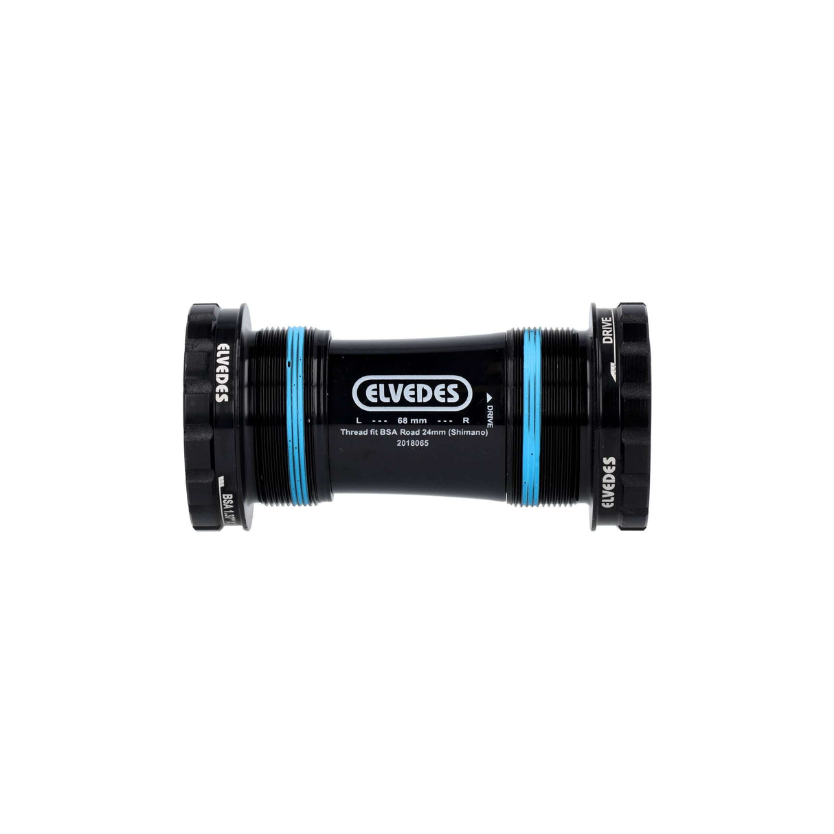 Spielerwelle Elldes Hollowtech Shimano Race 24mm schwarz