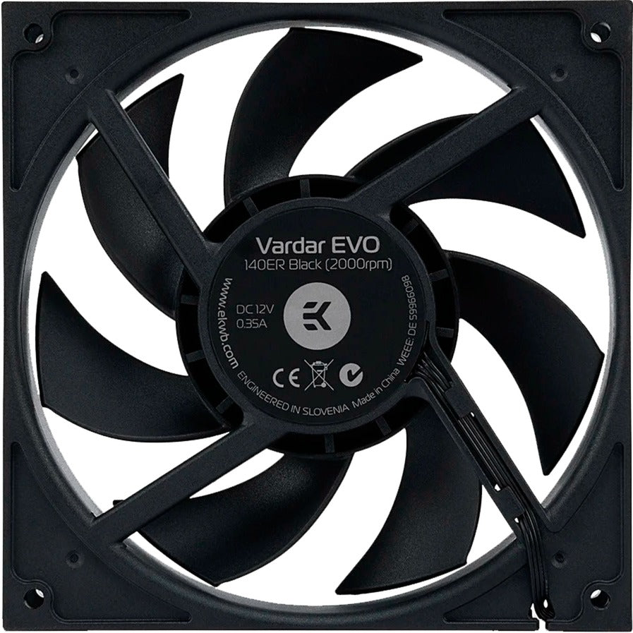 EKWB EK-VARDAR EVO 140ER Black BB (500-2000 U / min)