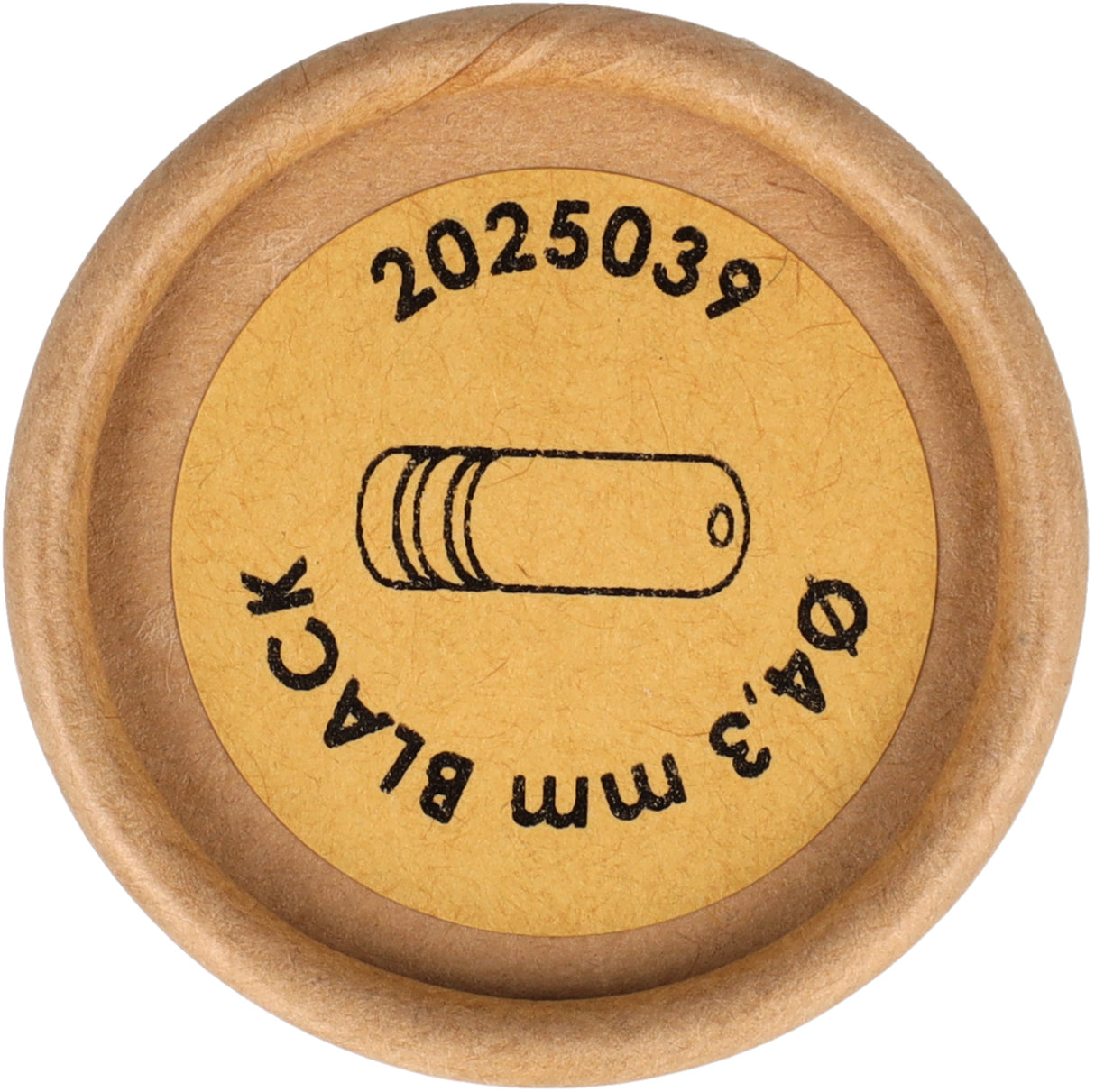 Elvedes Kabelkappen ø4,3 mm PVC – schwarz