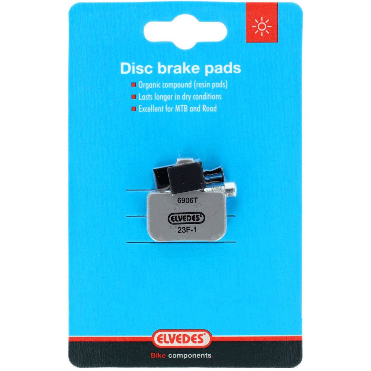 ELVEDES CD -Bremsblöcke Avid | 6906t | grau